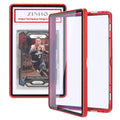 ZINHO Graded Card Case - Red Aluminum Alloy Slab Protector with Magnetic Closure for 35PT PSA/CGC/CSG Cards