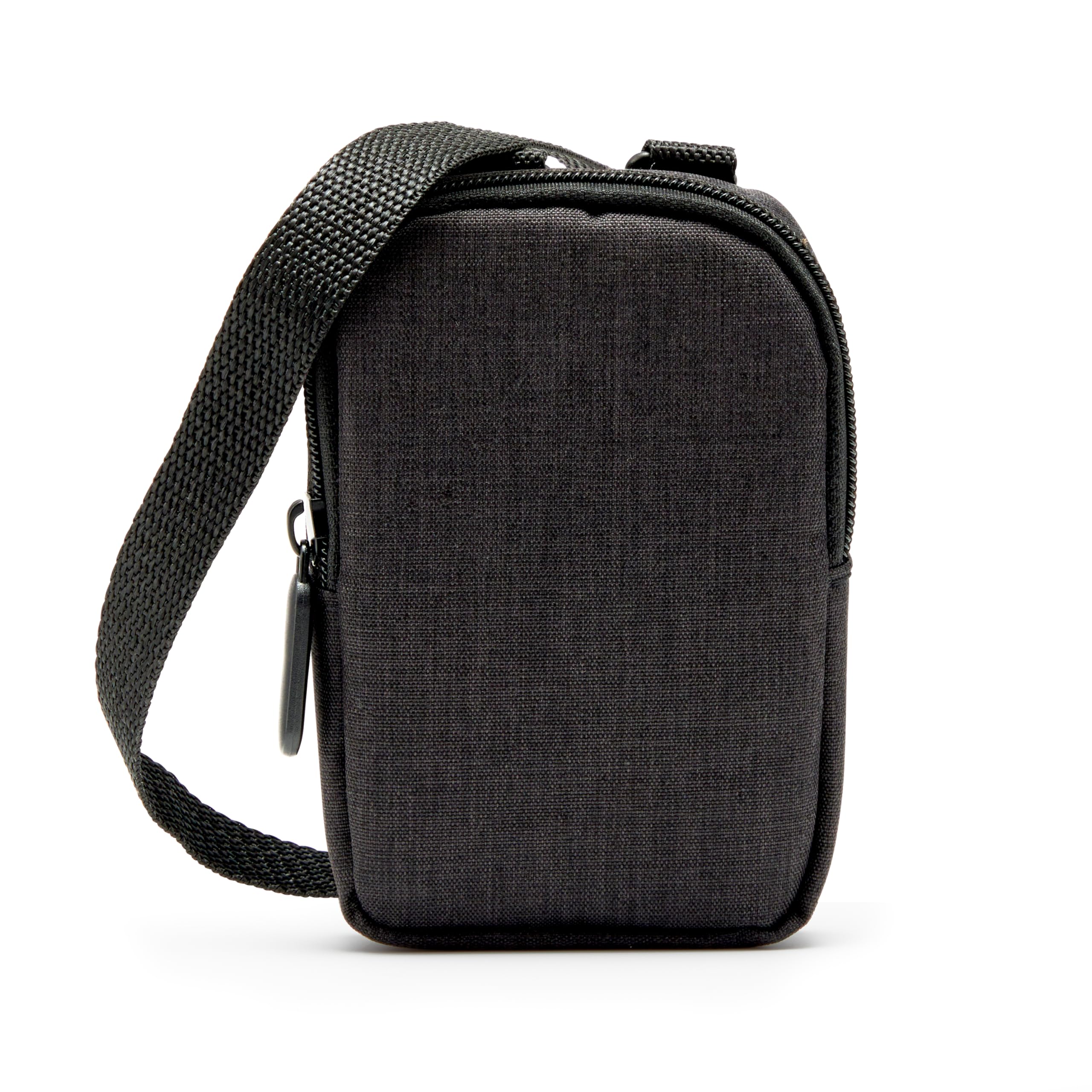 Zink Soft Camera Case for Instant Print Cameras – Black, with Photo Paper Pocket and Crossbody Strap