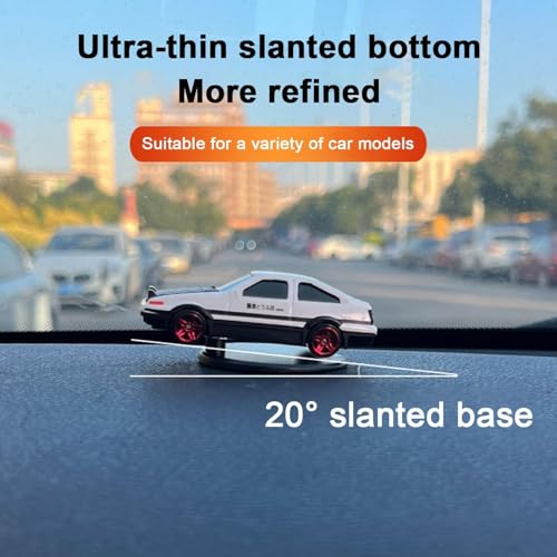ZINREOG 1:36 Alloy Drifting Car Model - Bobblehead Dashboard Ornament (Model 04)
