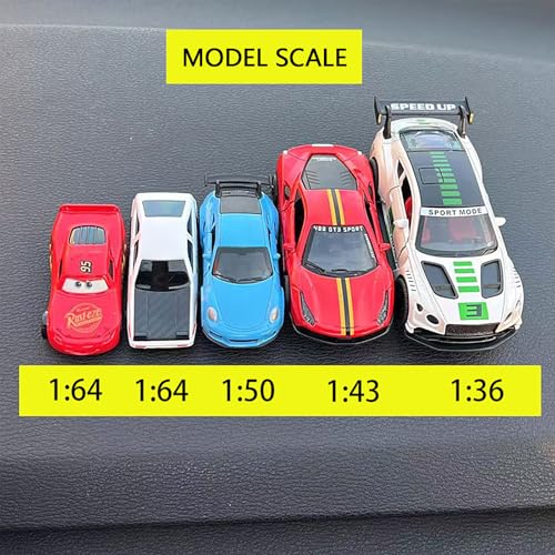 ZINREOG 1:36 Alloy Drifting Car Model - Bobblehead Dashboard Ornament (Model 04)