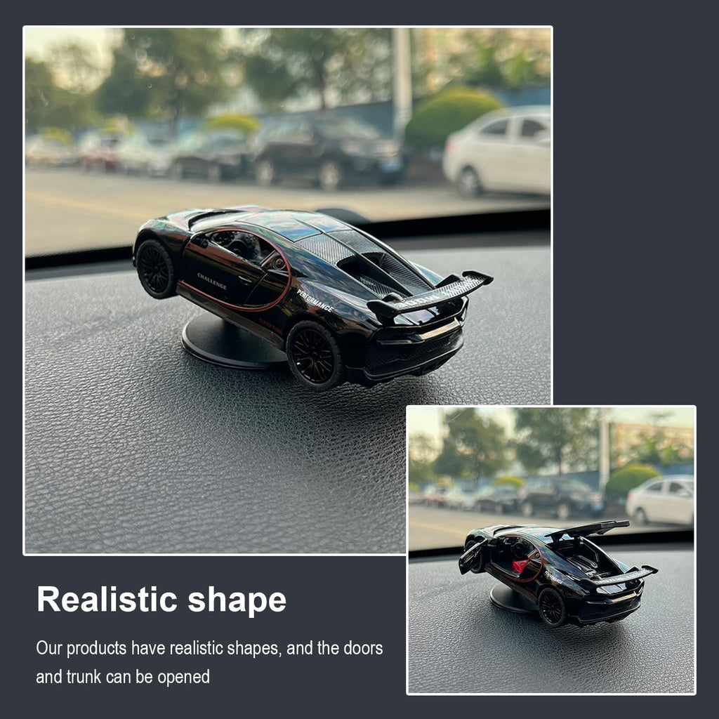 ZINREOG 1:36 Alloy Drifting Car Model - Bobblehead Dashboard Ornament (Model 04)
