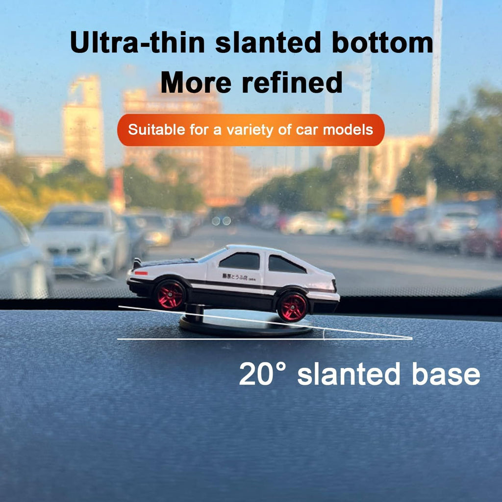 ZINREOG 1:36 Alloy Drifting Car Model - Bobblehead Dashboard Ornament (Model 04)