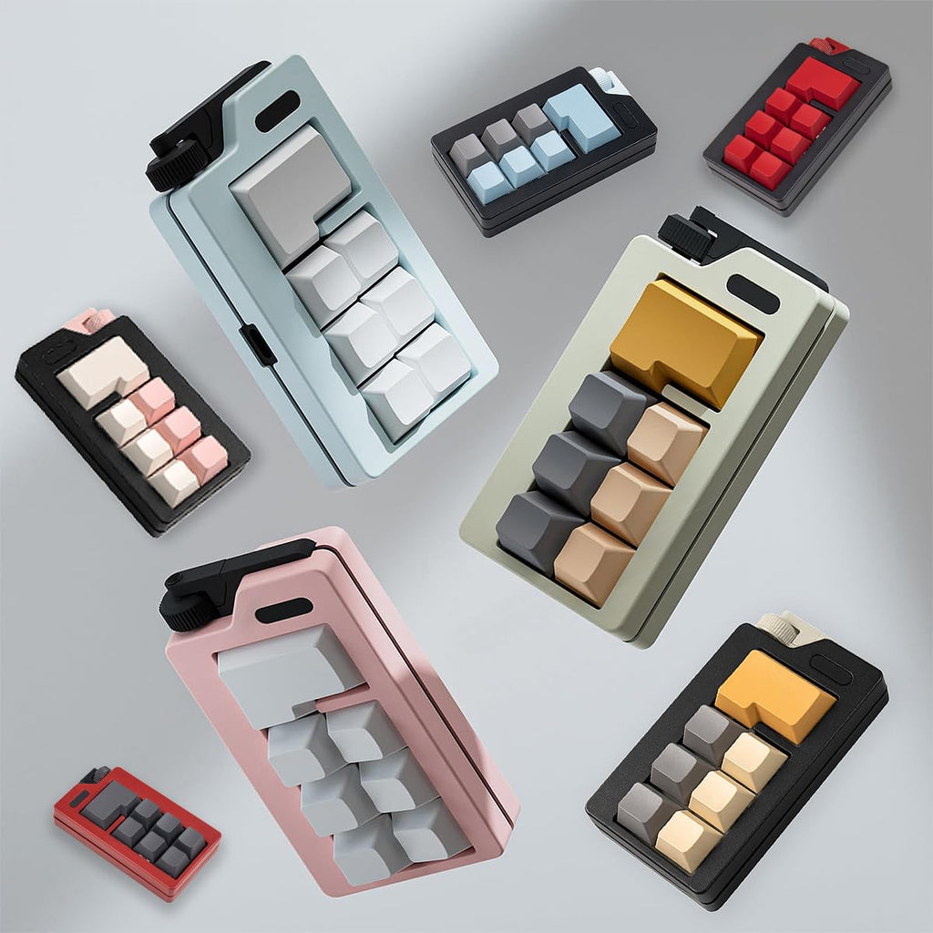Zioyihan Keyboard Fidget Clicker Toy for Adults – Stress Relief with Blue Switch