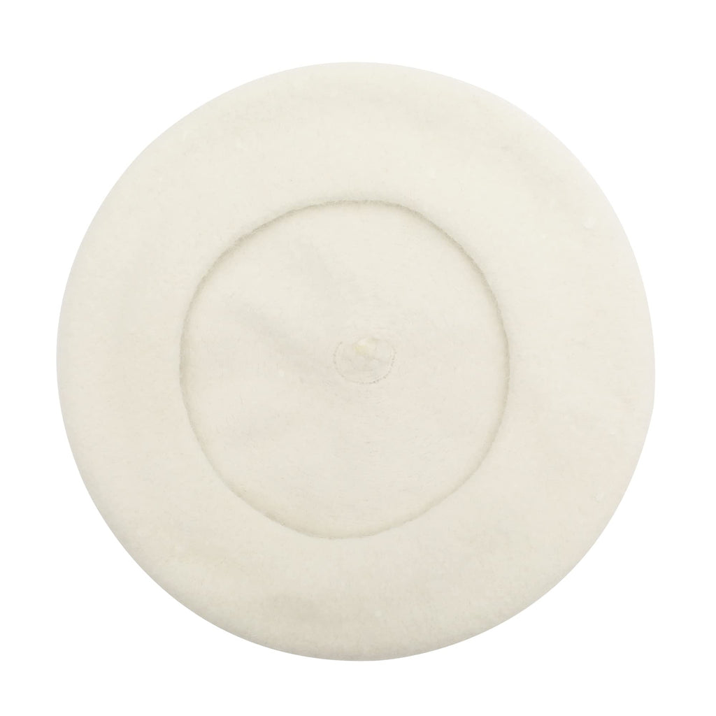 ZLYC Wool Kids Beret – French Artist Style for Girls, 90% Wool, Fits Ages 3–8