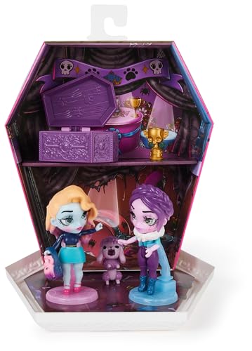Zombaes Forever Rest in Show Deluxe Set - 2 Exclusive Zombie Dolls with Pets & Coffin Playset
