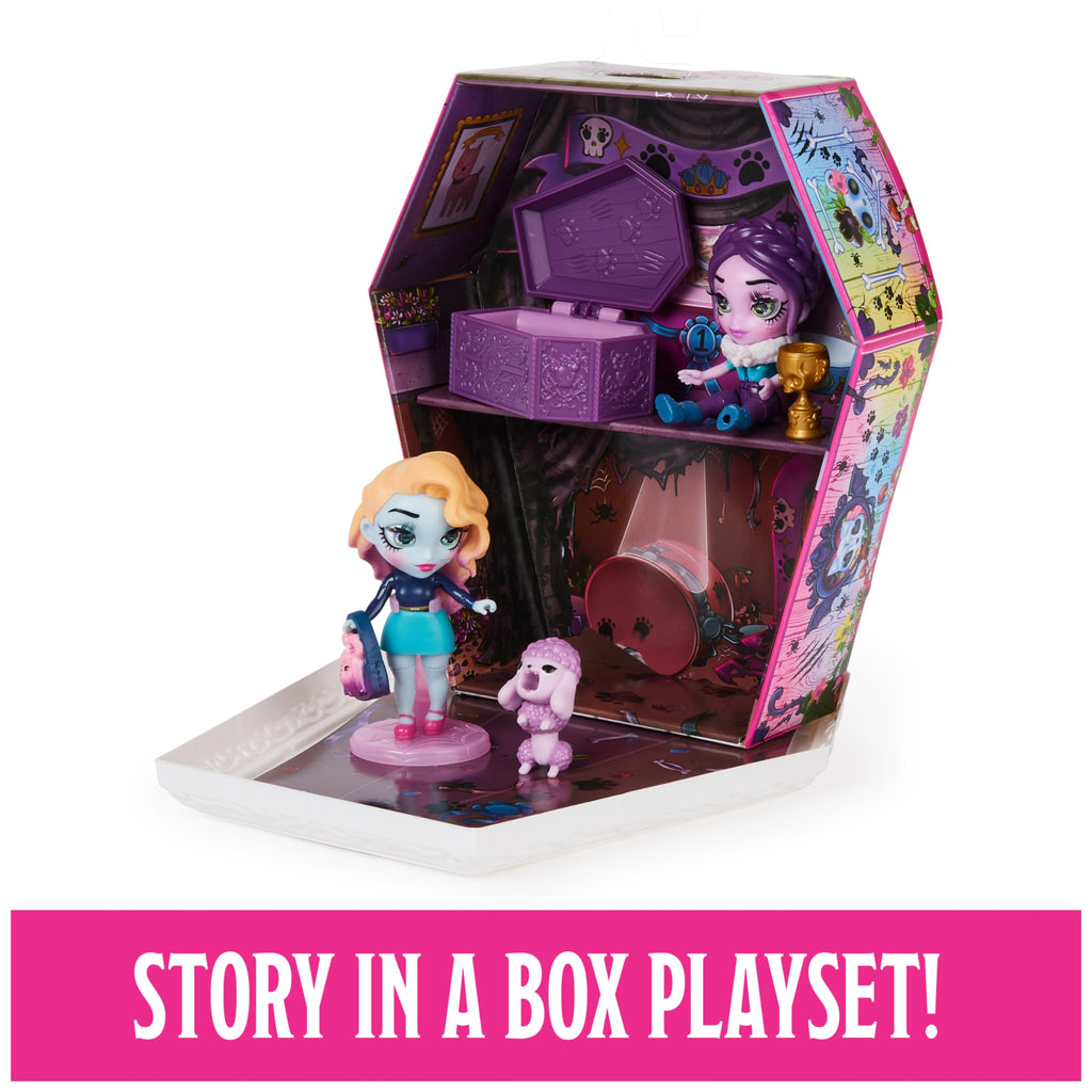 Zombaes Forever Rest in Show Deluxe Set - 2 Exclusive Zombie Dolls with Pets & Coffin Playset