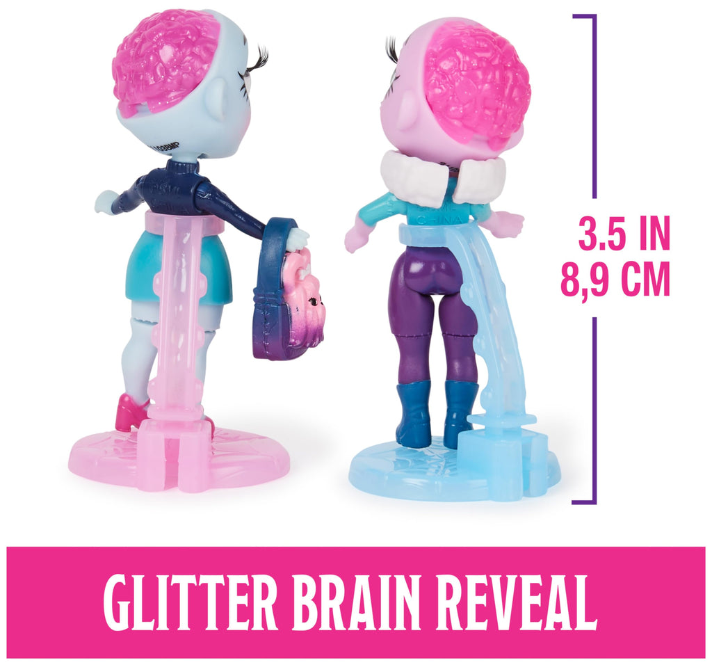 Zombaes Forever Rest in Show Deluxe Set - 2 Exclusive Zombie Dolls with Pets & Coffin Playset