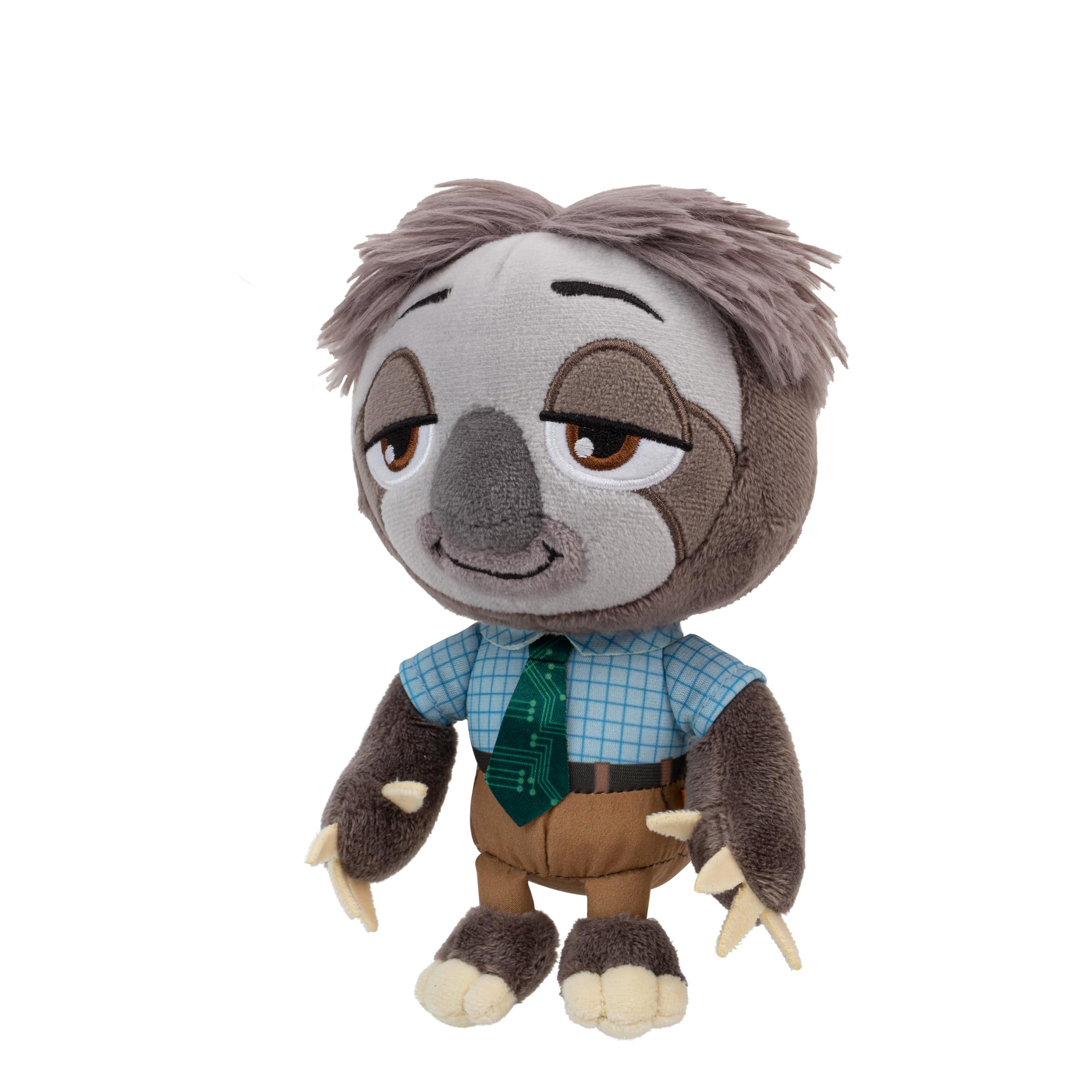 Zootopia 2 Flash Plush (8 Inches) – Ultra-Soft Sloth Toy from Jazwares