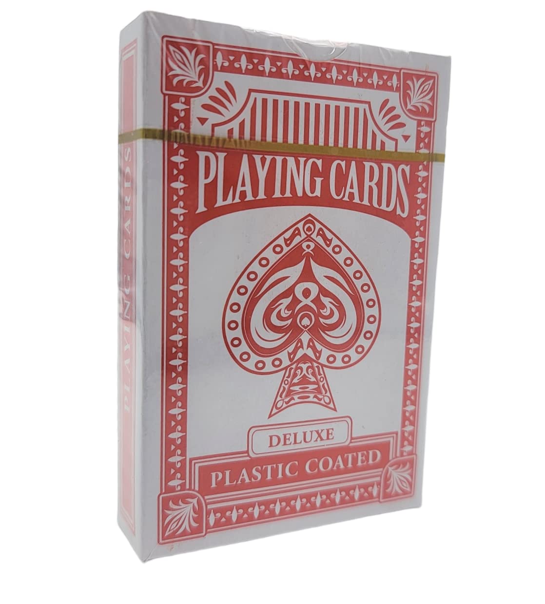 Zugar Land 6-Deck Playing Cards (3 Red + 3 Blue) - Plastic Coated, 55x86mm Poker/Blackjack/Bridge Size