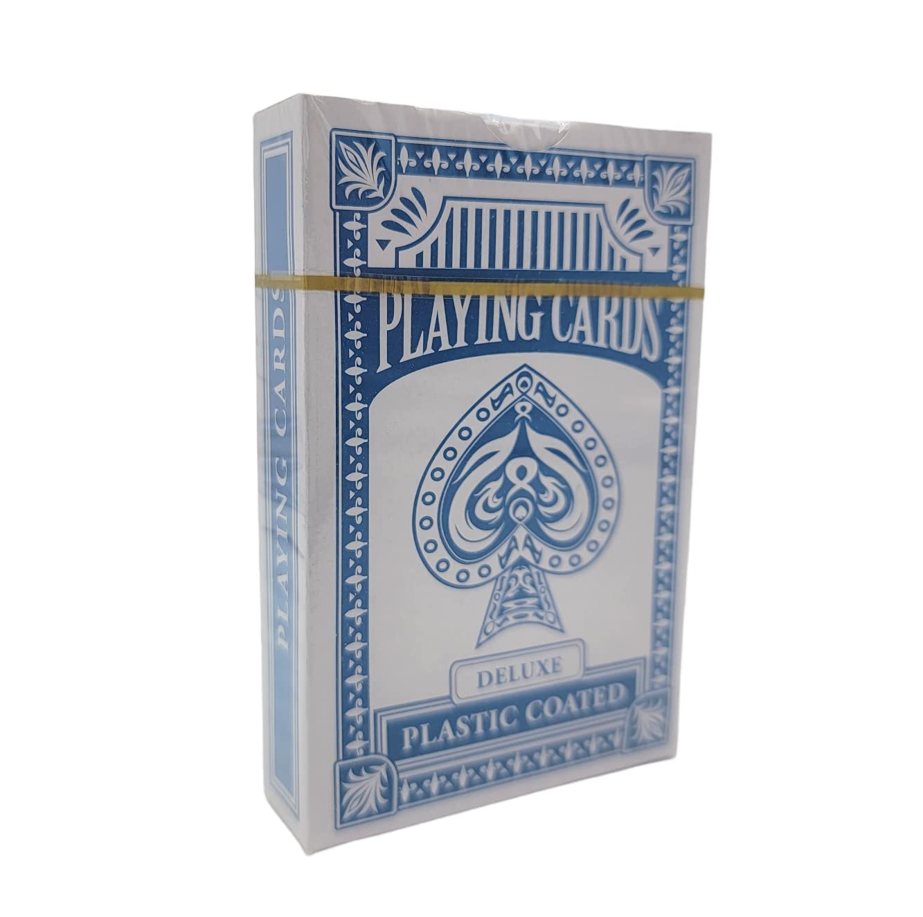 Zugar Land 6-Deck Playing Cards (3 Red + 3 Blue) - Plastic Coated, 55x86mm Poker/Blackjack/Bridge Size