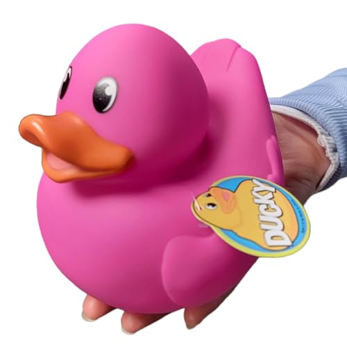 Zugar Land Big Rubber Ducky (5.5 inch) – Pink Collectible for Jeep Ducking