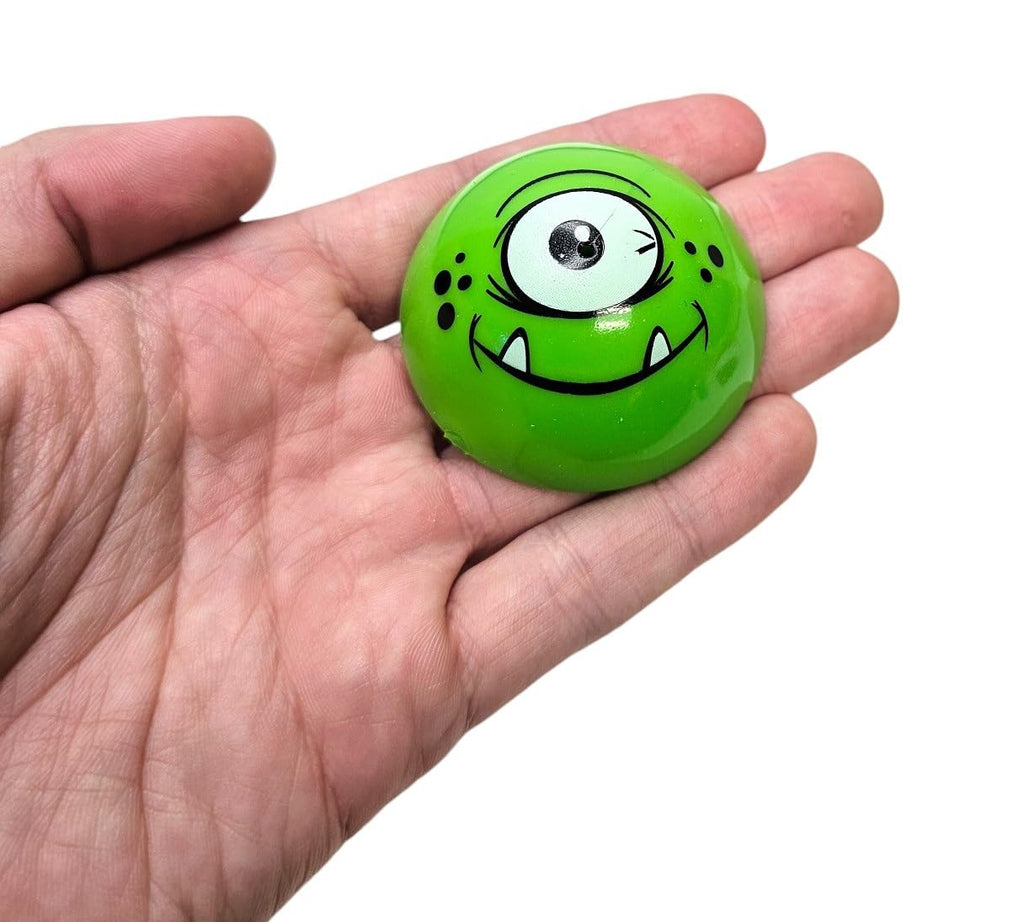 Zugar Land Monster Poppers - 12 Pack of 2-Inch Rubber Poppers in Red, Blue, Green, Purple