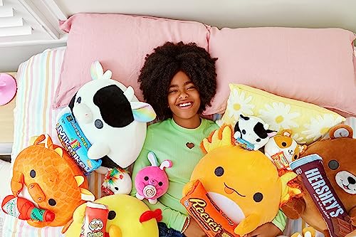 ZURU Snackles Super Sized Hippo Plush – 14 Inch Ultra Soft Stuffed Animal with Mentos Surprise