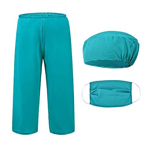 ZZIHAN 9-Piece Doctor Costume for Kids – Real Stethoscope, Clipboard & More