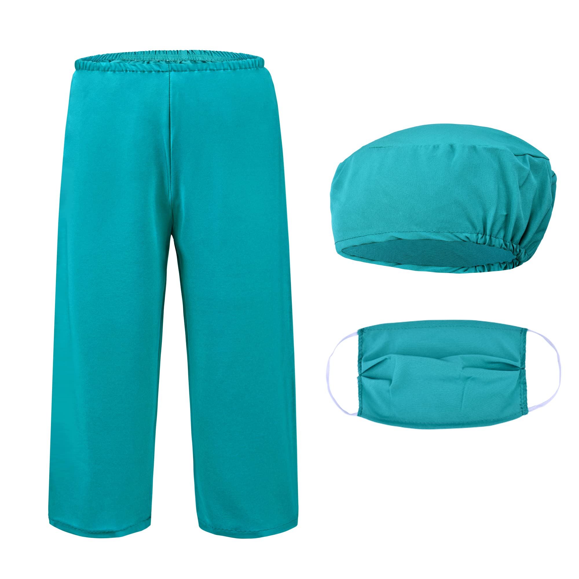 ZZIHAN 9-Piece Doctor Costume for Kids – Real Stethoscope, Clipboard & More