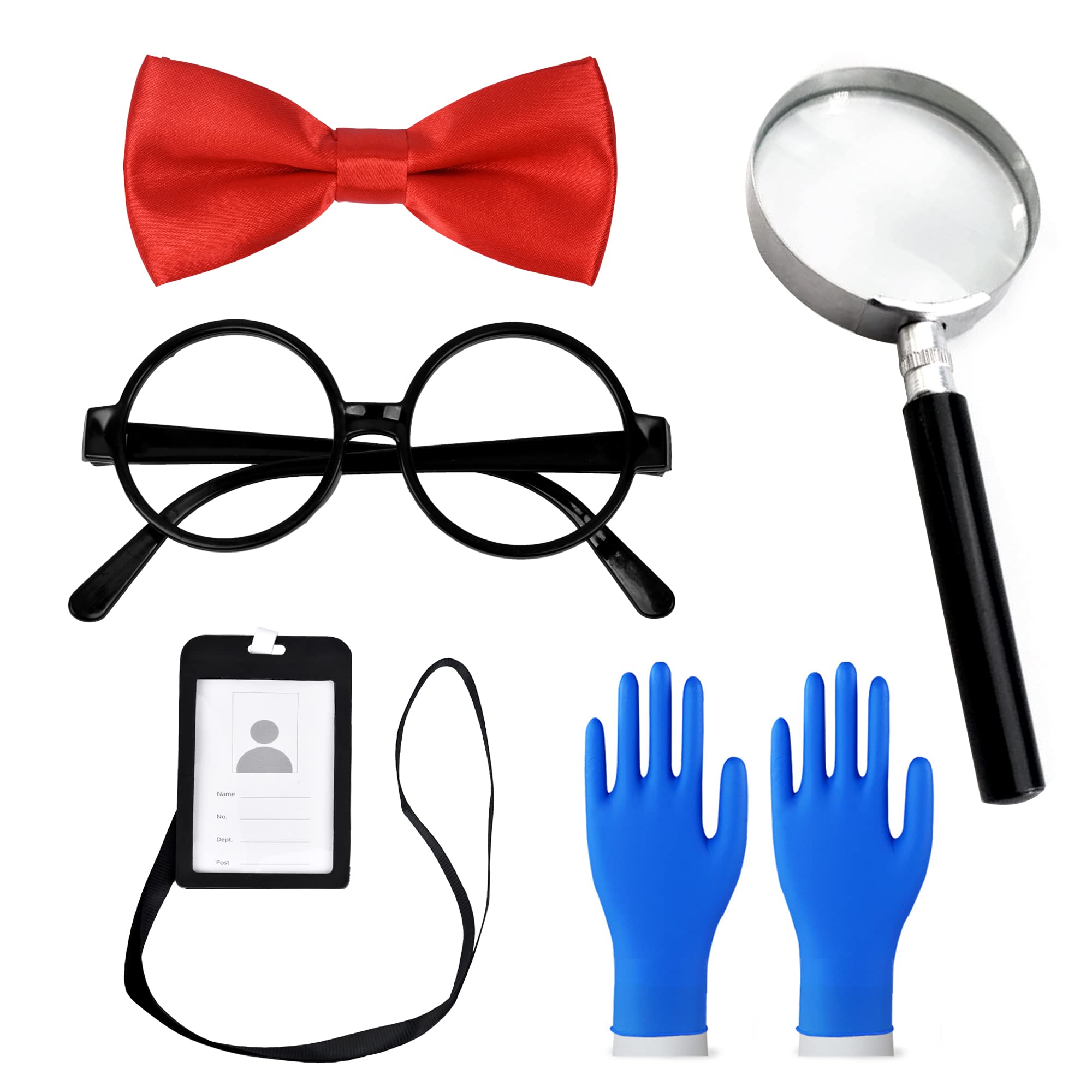 ZZIHAN Doctor Scientist Costume for Kids – White Lab Coat with Accessories (Ages 3-12)